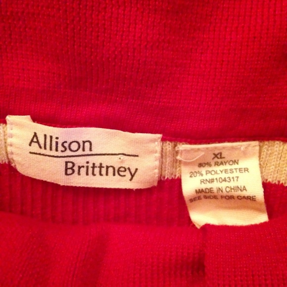 Allison Brittney Knit Sweater Dress Long Slv Cowl - Picture 5 of 7